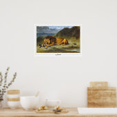 Eugène Delacroix Zedign Art Poster #157 (Küche)