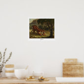Eugène Delacroix Zedign Art Poster #16 (Küche)
