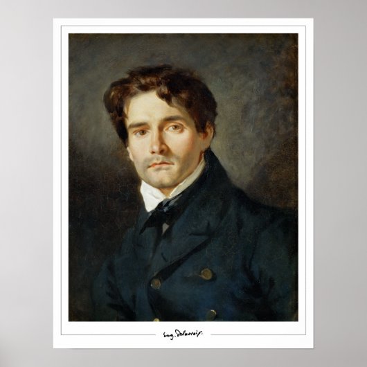 Eugène Delacroix Zedign Art Poster #200 (Vorne)