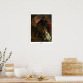 Eugène Delacroix Zedign Art Poster #249 (Küche)