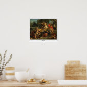 Eugène Delacroix Zedign Art Poster #28 (Küche)