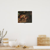 Eugène Delacroix Zedign Art Poster #310 (Küche)