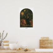 Eugène Delacroix Zedign Art Poster #426 (Küche)