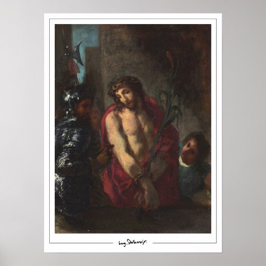 Eugène Delacroix Zedign Art Poster #527 (Vorne)
