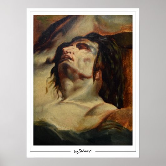 Eugène Delacroix Zedign Art Poster #537 (Vorne)