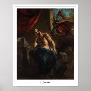 Eugène Delacroix Zedign Art Poster #590