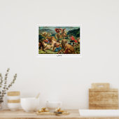 Eugène Delacroix Zedign Art Poster #622 (Küche)
