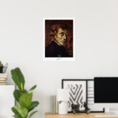 Eugène Delacroix Zedign Art Poster #694 (Heimbüro)