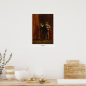 Eugène Delacroix Zedign Art Poster #716 (Küche)