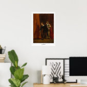 Eugène Delacroix Zedign Art Poster #716 (Heimbüro)