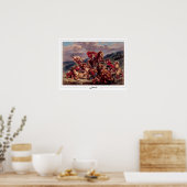 Eugène Delacroix Zedign Art Poster #97 (Küche)