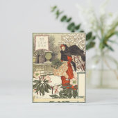 Eugène Grasset décembre Postkarte (Stehend Vorderseite)