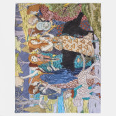 Eugene Grasset - Harmonie Dekoratives Panel Fleecedecke (Vorderseite)