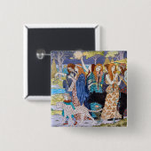 Eugene Grasset - Harmonie Dekorpanel Button (Vorne & Hinten)