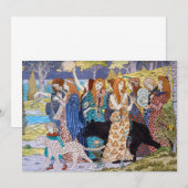 Eugene Grasset - Harmonie Dekorpanel Einladung (Vorne/Hinten)