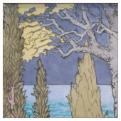 Eugene Grasset - Harmonie Dekorpanel Stoff (Muster)