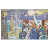 Eugene Grasset - Harmonie Dekorpanel Stoff (Fat Quarter (45,7 x 55,9 cm))
