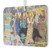 Eugene Grasset - Harmonisches Dekorationspanel Autolufterfrischer (Links)