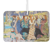 Eugene Grasset - Harmonisches Dekorationspanel Autolufterfrischer (Vorderseite)