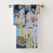 Eugene Grasset - Harmonisches Dekorationspanel Badhandtuch Set (Insitu)