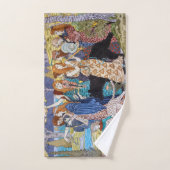 Eugene Grasset - Harmonisches Dekorationspanel Badhandtuch Set (Handtuch)