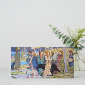 Eugene Grasset - Harmonisches Dekorationspanel Dankeskarte (Stehend Vorderseite)