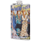 Eugene Grasset - Harmonisches Dekorationspanel Flachmann (Links)