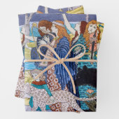 Eugene Grasset - Harmonisches Dekorationspanel Geschenkpapier Set (Beispiel)