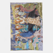 Eugene Grasset - Harmonisches Dekorationspanel Geschirrtuch (Vertikal)