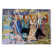 Eugene Grasset - Harmonisches Dekorationspanel Große Geschenktüte (Rückseite)