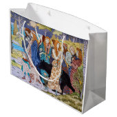 Eugene Grasset - Harmonisches Dekorationspanel Große Geschenktüte (Rückseite Schrägansicht)