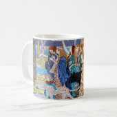 Eugene Grasset - Harmonisches Dekorationspanel Kaffeetasse (Vorderseite Links)