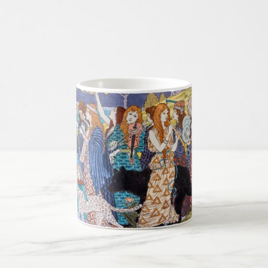Eugene Grasset - Harmonisches Dekorationspanel Kaffeetasse (Mittel)