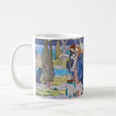 Eugene Grasset - Harmonisches Dekorationspanel Kaffeetasse (Links)