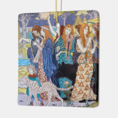 Eugene Grasset - Harmonisches Dekorationspanel Keramikornament (Links)