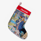 Eugene Grasset - Harmonisches Dekorationspanel Kleiner Weihnachtsstrumpf (Vorderansicht (hängend))