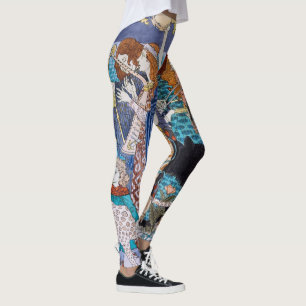 Eugene Grasset - Harmonisches Dekorationspanel Leggings