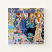 Eugene Grasset - Harmonisches Dekorationspanel Notizblock (Rückseite)