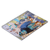 Eugene Grasset - Harmonisches Dekorationspanel Notizblock (Linke Seite)