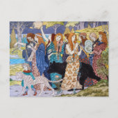 Eugene Grasset - Harmonisches Dekorationspanel Postkarte (Vorderseite)