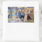 Eugene Grasset - Harmonisches Dekorationspanel Rechteckiger Aufkleber (Tasche)