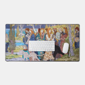 Eugene Grasset - Harmonisches Dekorationspanel Schreibtischunterlage (Tastatur & Maus)