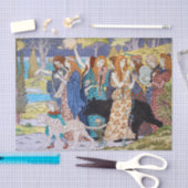 Eugene Grasset - Harmonisches Dekorationspanel Seidenpapier (Handwerk)