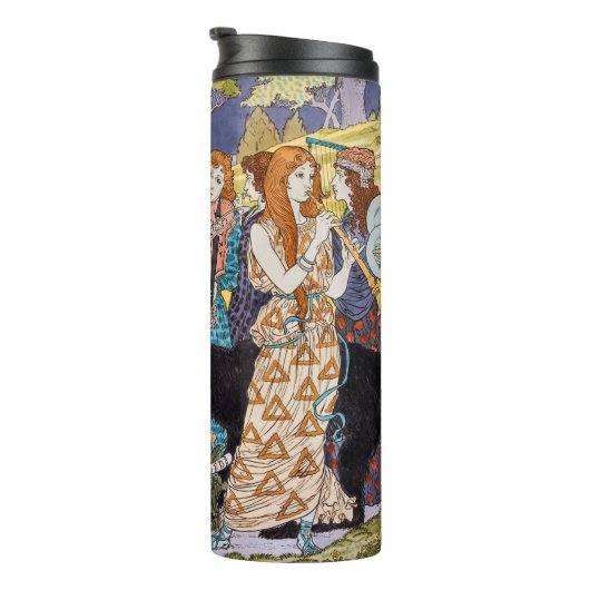 Eugene Grasset - Harmonisches Dekorationspanel Thermosbecher (Nach rechts gedreht)