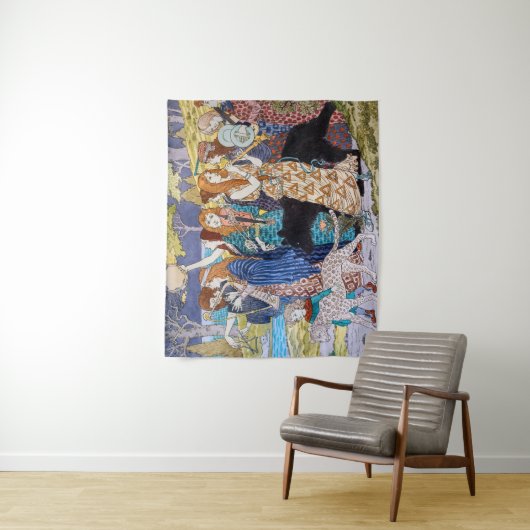 Eugene Grasset - Harmonisches Dekorationspanel Wandteppich (Beispiel)