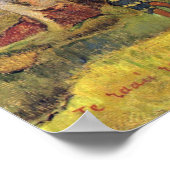 Eugene H Paul Gauguin - Der große Baum Poster (Ecke)