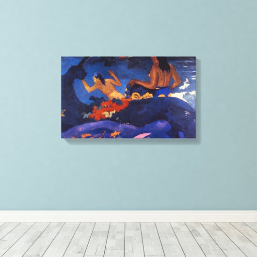 Eugène Henri Paul Gauguin - Fatata Te Miti Leinwanddruck (Insitu (Holzboden))
