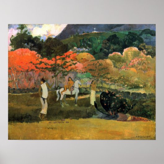 Eugene Henri Paul Gauguin - Frauen und Mold Poster (Vorne)