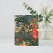 Eugène Henri Paul Gauguin - La Orana Postkarte (Stehend Vorderseite)