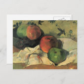 Eugène Henri Paul Gauguin - Still Life Postkarte (Vorne/Hinten)